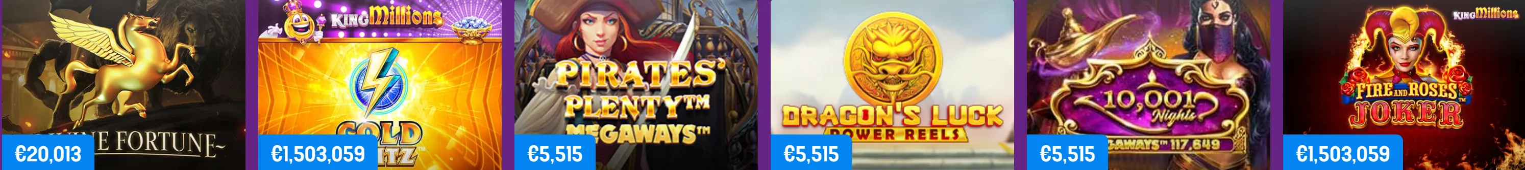 Lucky Casino slots & games